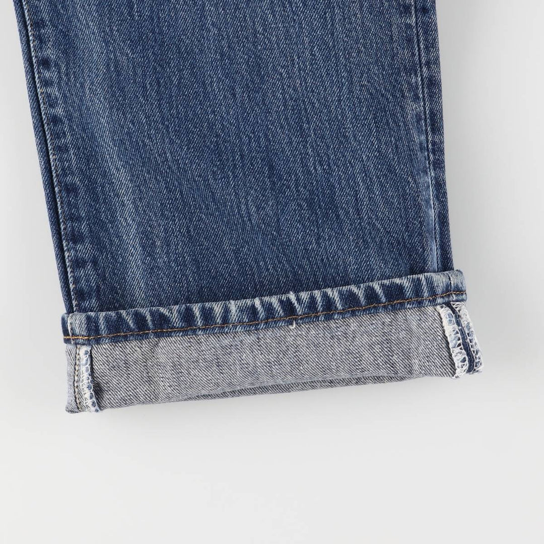 Levi's 501 straight denim pants for men, size W34 cotton blue type Vintage Second Hand