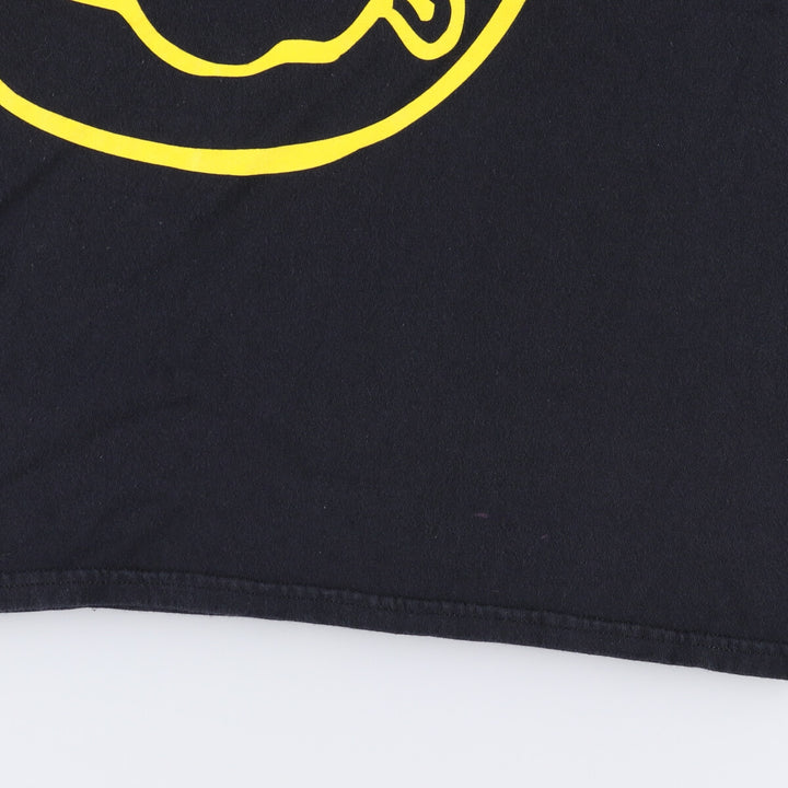 NIRVANA Nirvana Band T-shirt, Band T, Men's L size cotton black type Vintage Second Hand