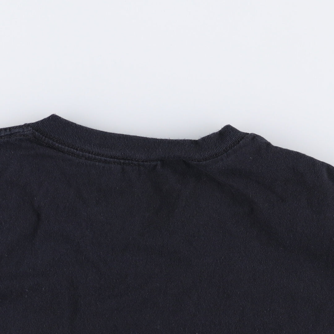 NIRVANA Nirvana Band T-shirt, Band T, Men's L size cotton black type Vintage Second Hand