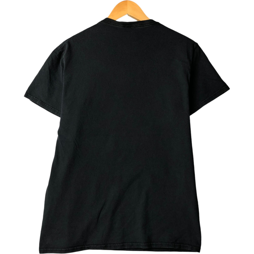 2pac Rap T-shirt, Men's M size cotton black type Vintage Second Hand