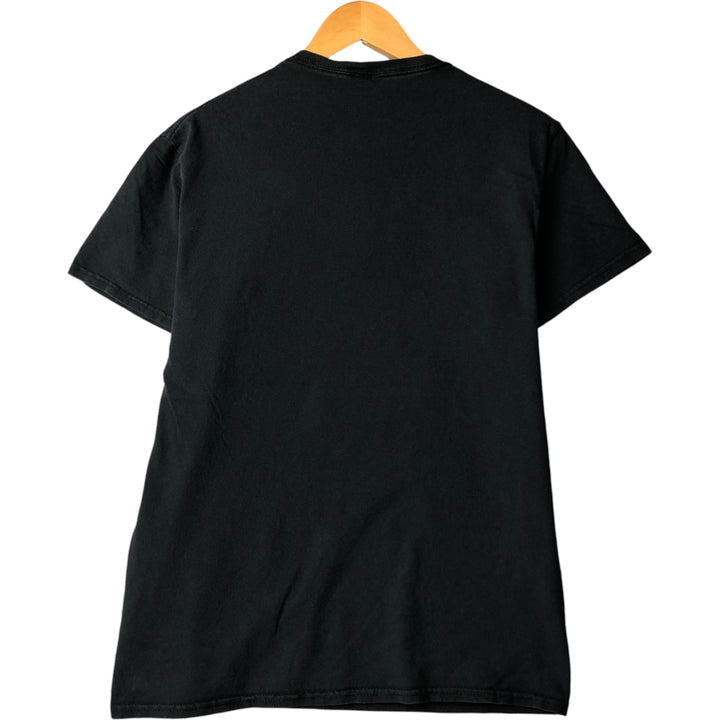 2pac Rap T-shirt, Men's M size cotton black type Vintage Second Hand