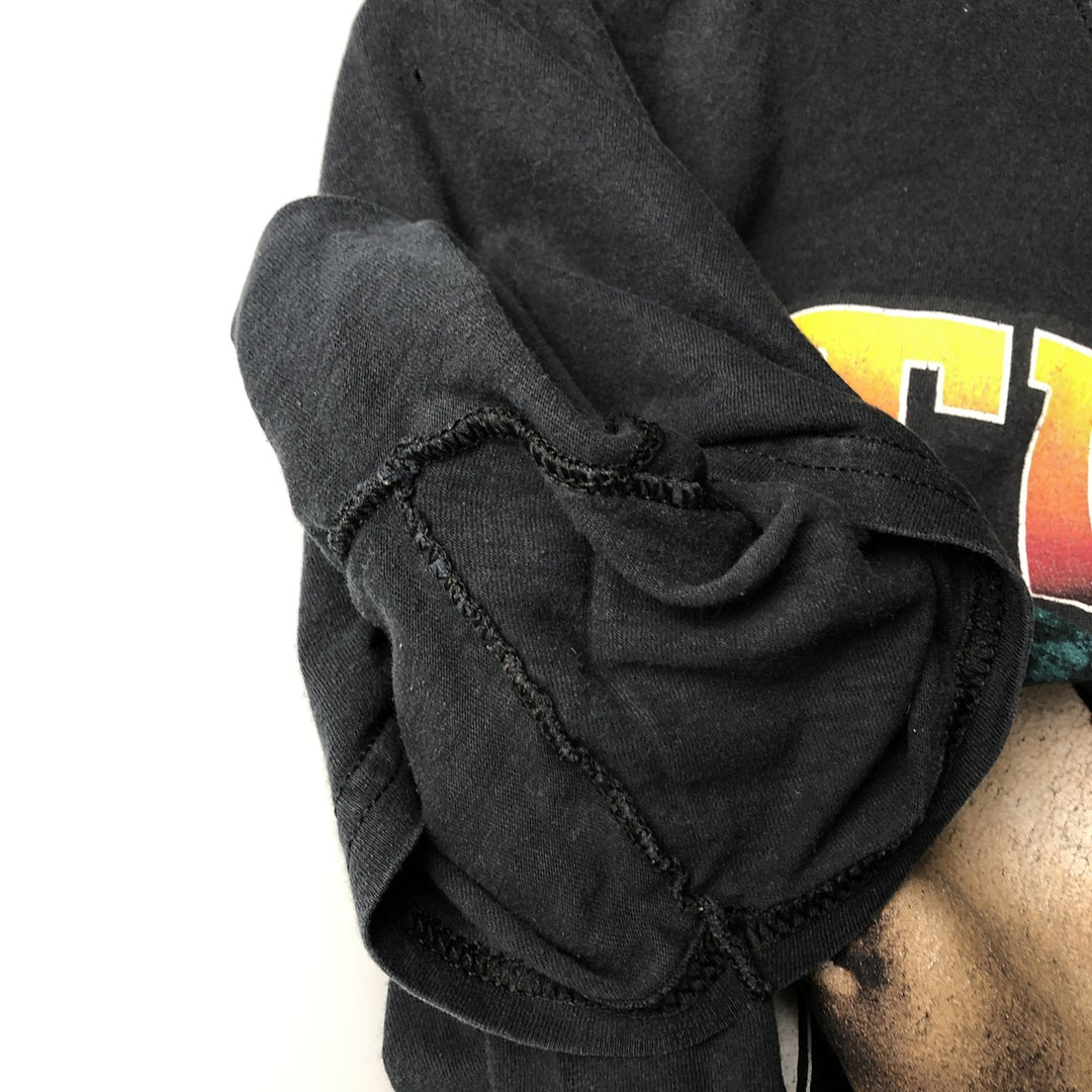 2pac Rap T-shirt, Men's M size cotton black type Vintage Second Hand