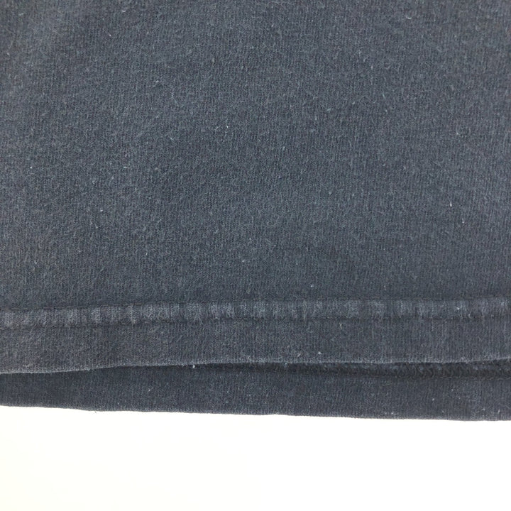90s~00'S QUICKSILVER Surf Skate T-shirt Men's L size Vintage unclear black type Vintage Second Hand