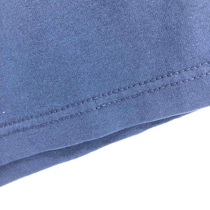 Jerzees Plain Pocket T-Shirt Made in USA Men's XL cotton navy blue type Vintage Second Hand