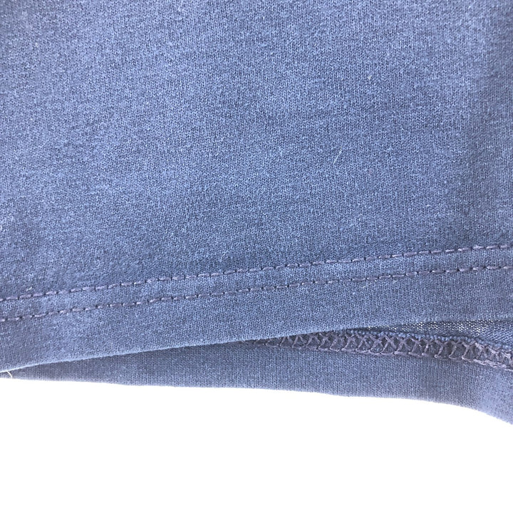 Jerzees Plain Pocket T-Shirt Made in USA Men's XL cotton navy blue type Vintage Second Hand