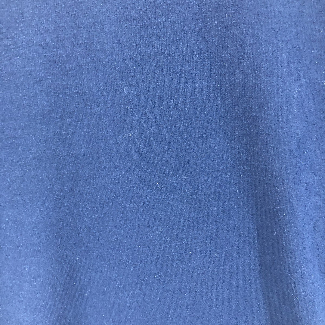 Jerzees Plain Pocket T-Shirt Made in USA Men's XL cotton navy blue type Vintage Second Hand