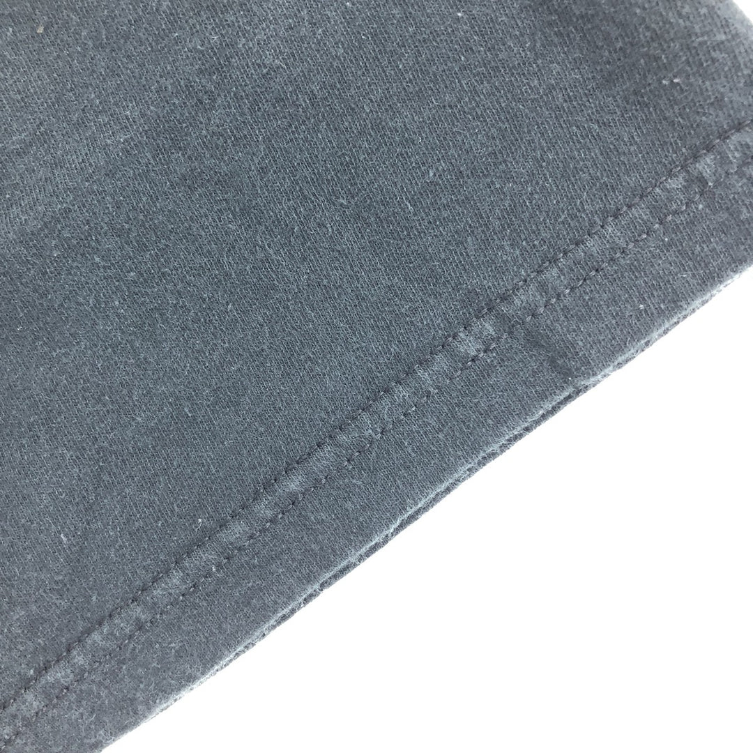Fruit of the Loom Plain Pocket T-Shirt, Men's XL cotton black type Vintage Second Hand