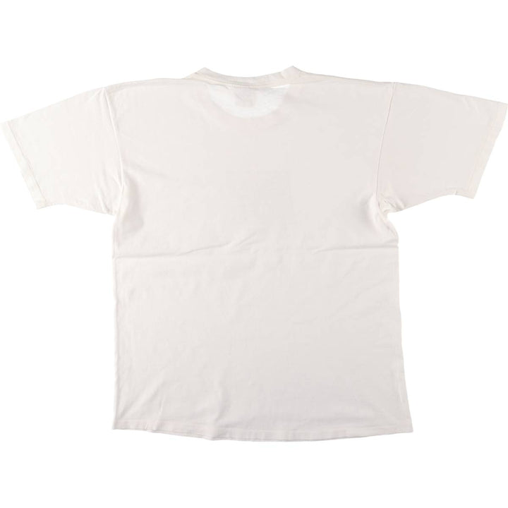 90'S Gildan Heavy Weight Printed T-Shirt Made in Canada Men's XL Vintage cotton white type Vintage Second Hand