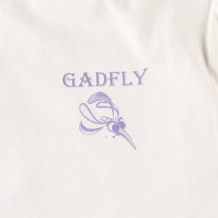 90s~00'S Gildan GADFLY Printed T-shirt Men's XL cotton white type Vintage Second Hand