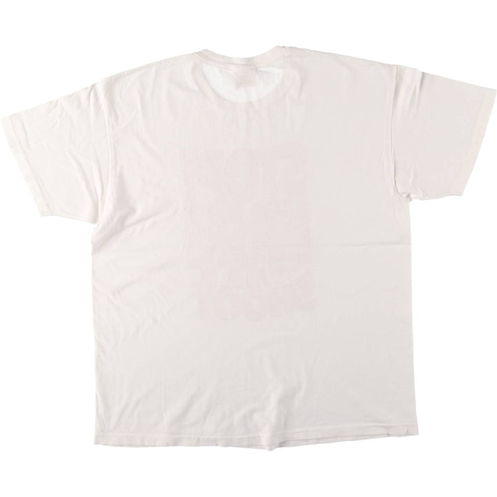 90'S Hanes ULTRAWEIGHT Message Print T-Shirt Made in USA Men's XL Vintage cotton white type Vintage Second Hand