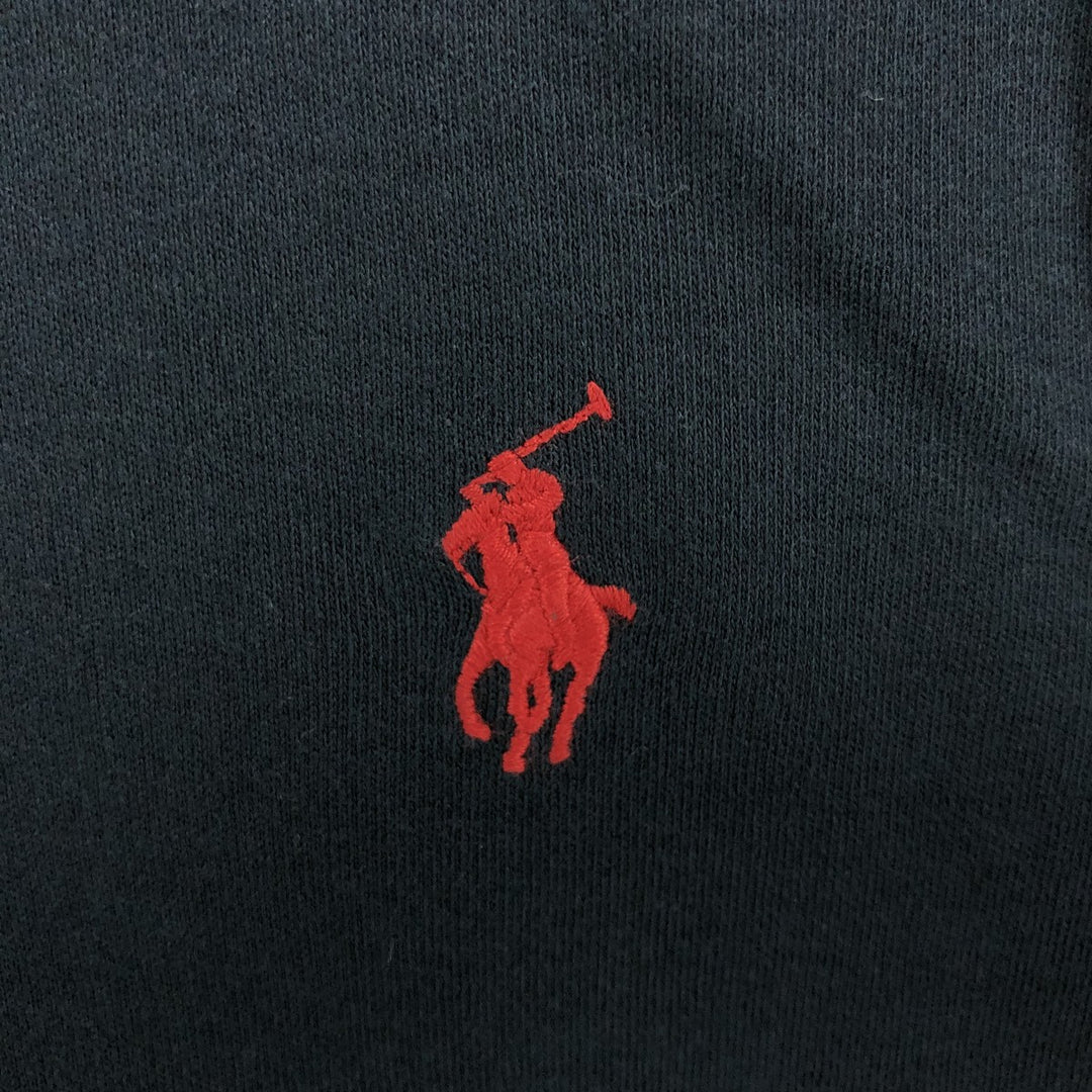 Ralph Lauren POLO by Ralph Lauren short sleeve polo shirt, men's XL size cotton black type Vintage Second Hand
