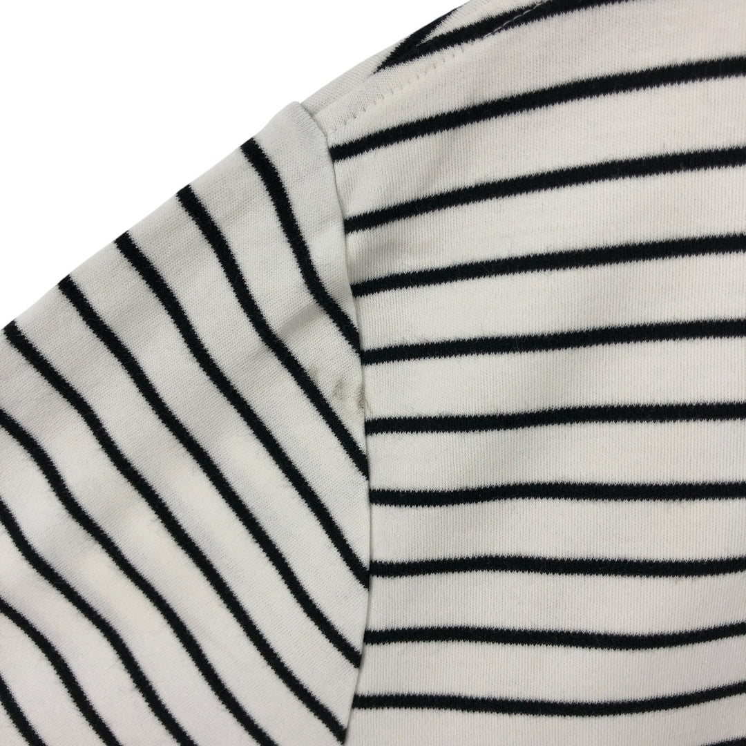 Ralph Lauren POLO RALPH LAUREN CLASSIC FIT short sleeve striped polo shirt men's XL equivalent cotton white type Vintage Second Hand