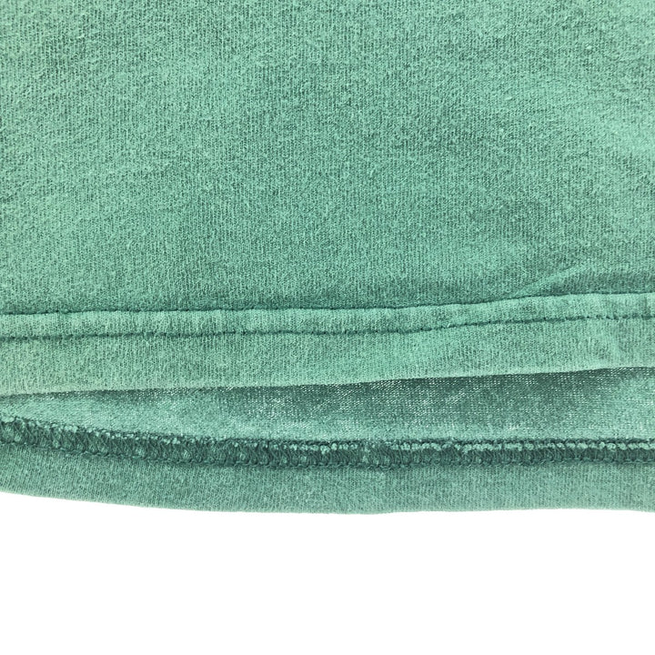 90'S Nike One Point Logo T-shirt, Men's M size, Vintage cotton Green type dark green Vintage Second Hand