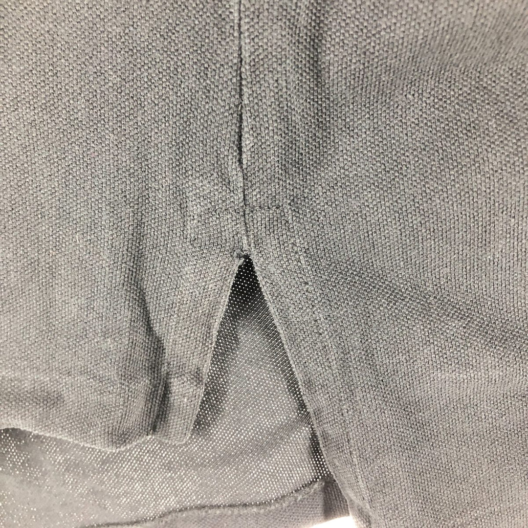 Ralph Lauren POLO by Ralph Lauren CUSTOM FIT short sleeve polo shirt, men's size L cotton black type Vintage Second Hand