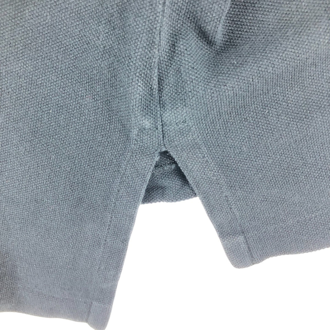 Ralph Lauren POLO by Ralph Lauren CUSTOM FIT short sleeve polo shirt, men's size L cotton black type Vintage Second Hand