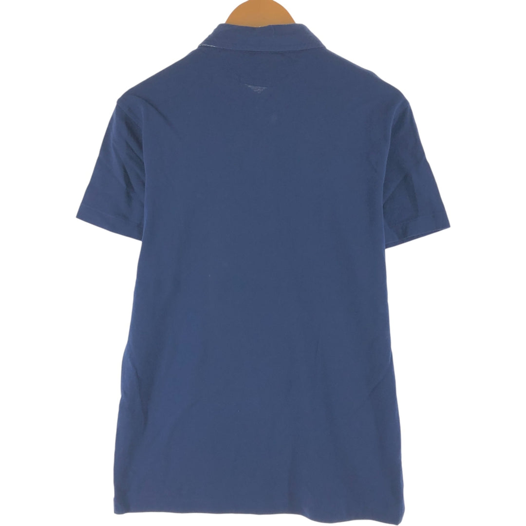 Ralph Lauren POLO by Ralph Lauren short sleeve polo shirt, men's size M cotton navy blue type Vintage Second Hand