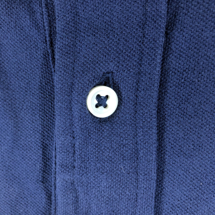 Ralph Lauren POLO by Ralph Lauren short sleeve polo shirt, men's size M cotton navy blue type Vintage Second Hand