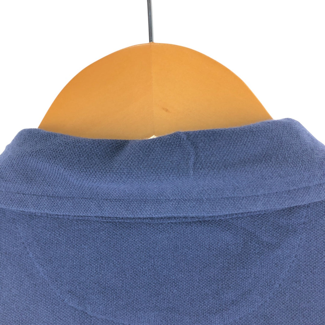 Ralph Lauren POLO by Ralph Lauren short sleeve polo shirt, men's size M cotton navy blue type Vintage Second Hand