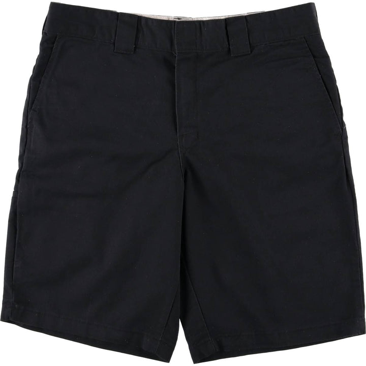 Dickies Relaxed Fit Work Shorts, Half Pants, Men's, W35 equivalent polyester black type Vintage Second Hand