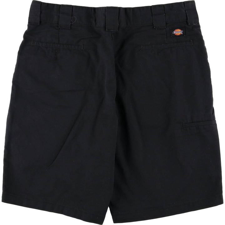 Dickies Relaxed Fit Work Shorts, Half Pants, Men's, W35 equivalent polyester black type Vintage Second Hand