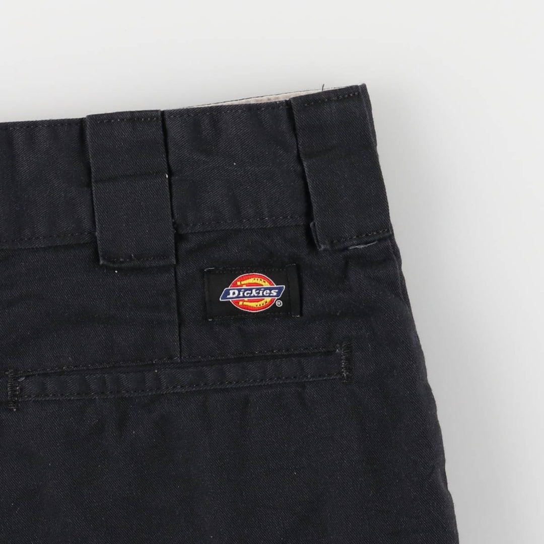 Dickies Relaxed Fit Work Shorts, Half Pants, Men's, W35 equivalent polyester black type Vintage Second Hand