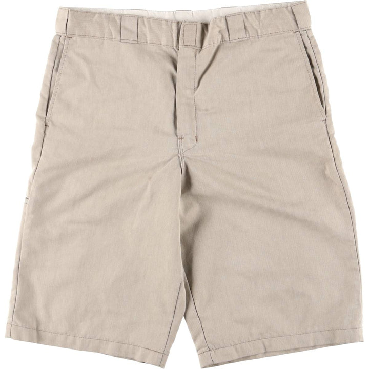 Dickies Regular Fit Herringbone Work Shorts, Half Pants, Men's, W36 equivalent unclear Beige type Vintage Second Hand