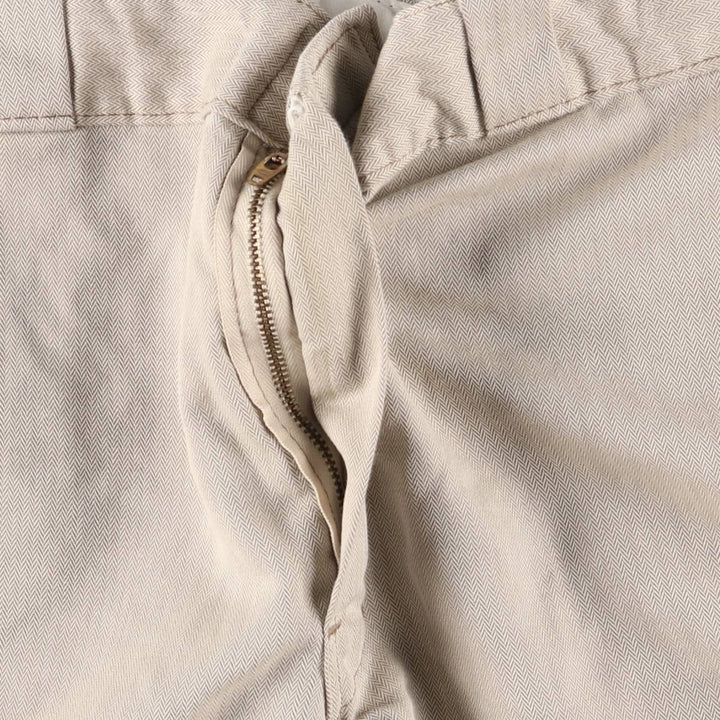 Dickies Regular Fit Herringbone Work Shorts, Half Pants, Men's, W36 equivalent unclear Beige type Vintage Second Hand