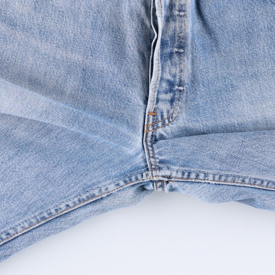 00'S Levi's 501-0108 straight denim pants for men, size w29 cotton blue type Vintage Second Hand