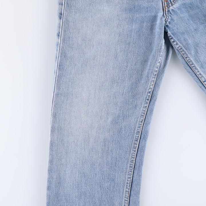 00'S Levi's 501-0108 straight denim pants for men, size w29 cotton blue type Vintage Second Hand