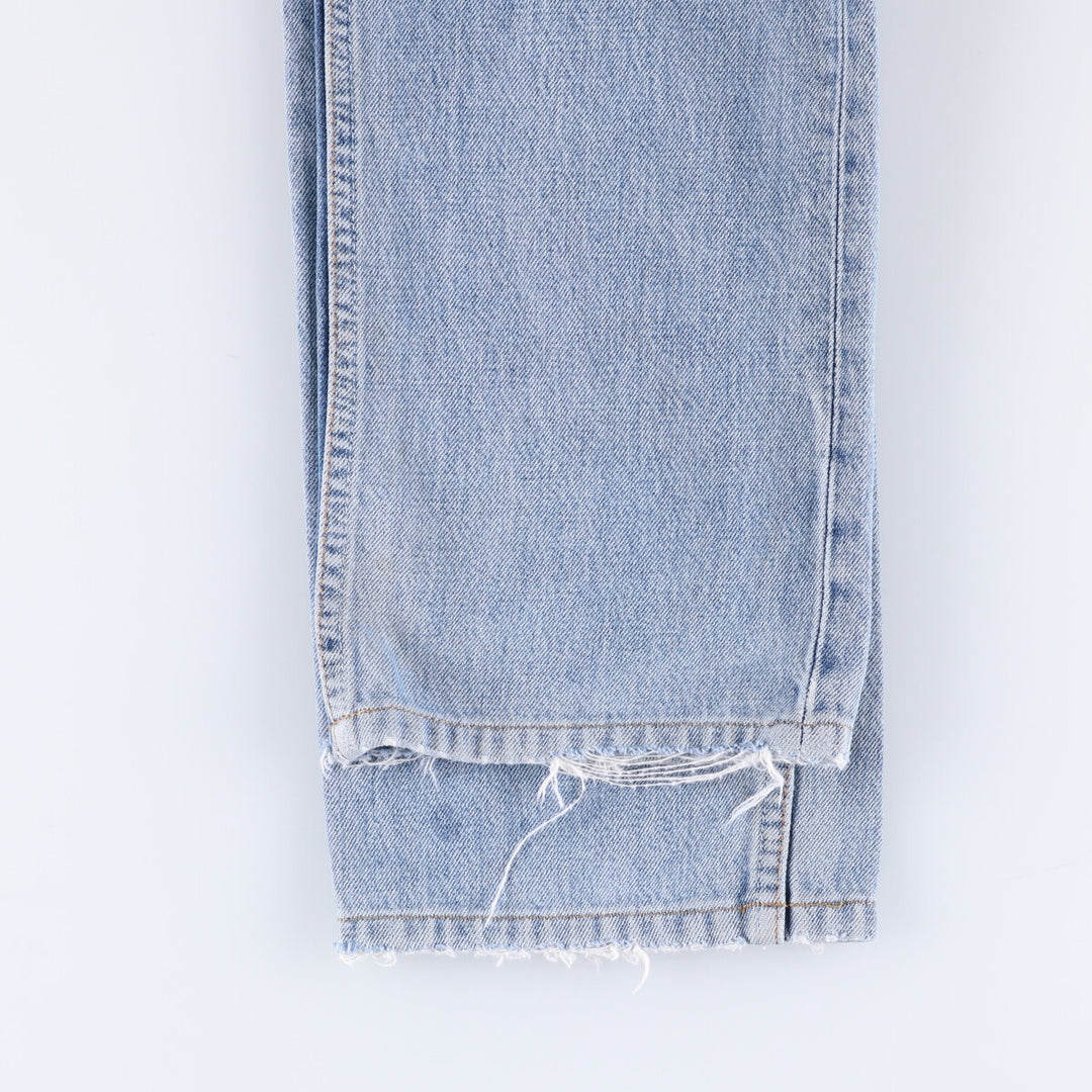 00'S Levi's 501-0108 straight denim pants for men, size w29 cotton blue type Vintage Second Hand
