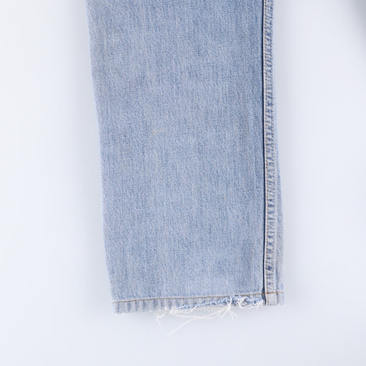 00'S Levi's 501-0108 straight denim pants for men, size w29 cotton blue type Vintage Second Hand