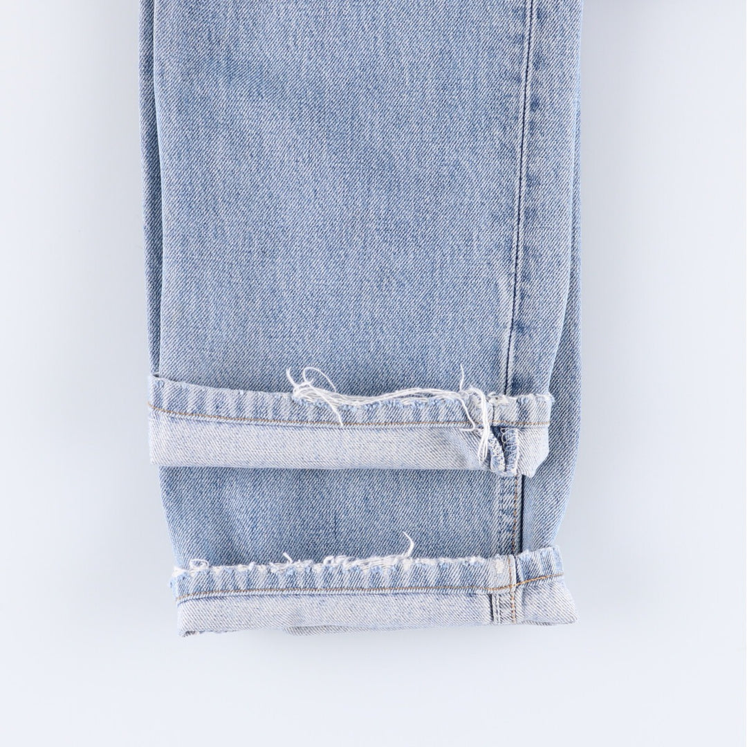 00'S Levi's 501-0108 straight denim pants for men, size w29 cotton blue type Vintage Second Hand
