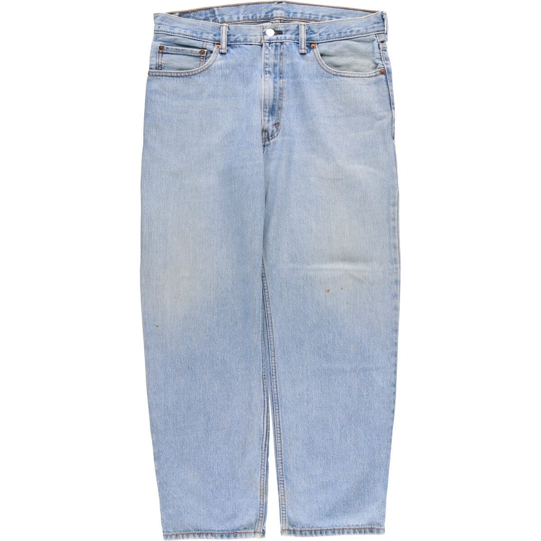 Levi's 550 Relaxed Fit Tapered Denim Pants Men's W37 Vintage cotton blue type Vintage Second Hand
