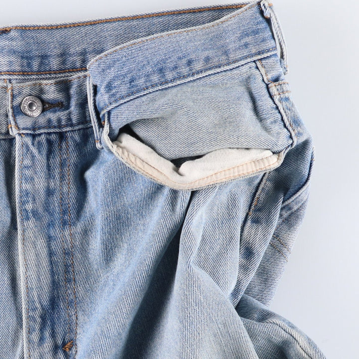 Levi's 550 Relaxed Fit Tapered Denim Pants Men's W37 Vintage cotton blue type Vintage Second Hand