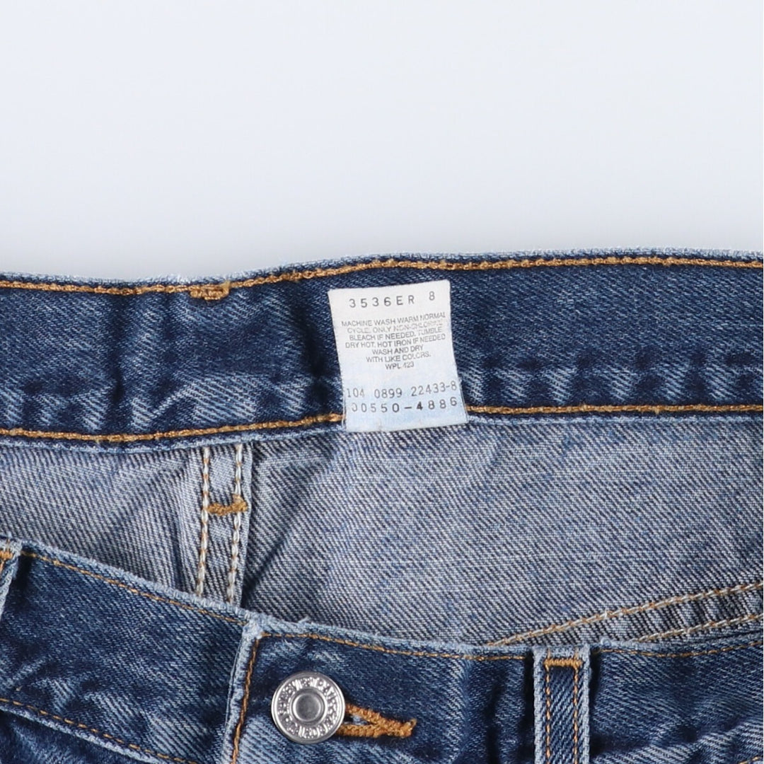 90'S Levi's 550 Relaxed Fit Tapered Denim Pants Men's W35 Vintage cotton blue type Vintage Second Hand