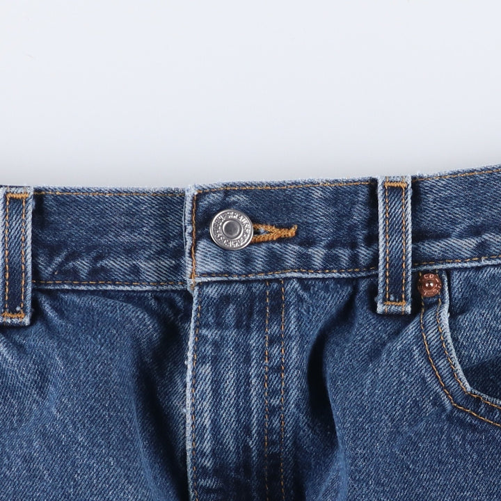 90'S Levi's 550 Relaxed Fit Tapered Denim Pants Men's W35 Vintage cotton blue type Vintage Second Hand
