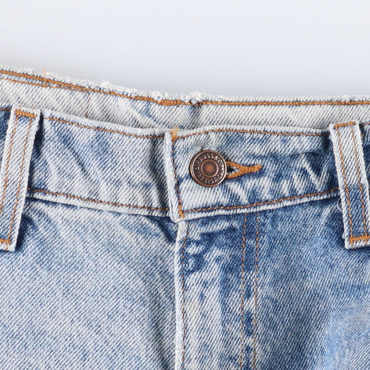 90'S Levi's 550 Relaxed Fit Tapered Leg Denim Pants with Orange Tab, Men's Size 34 (Vintage) unclear blue type Vintage Second Hand
