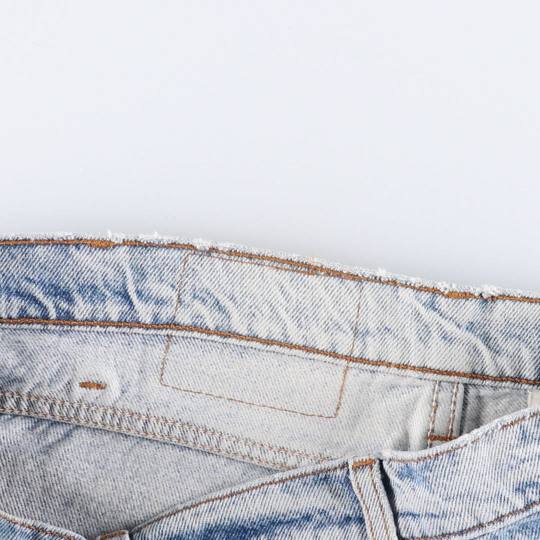 90'S Levi's 550 Relaxed Fit Tapered Leg Denim Pants with Orange Tab, Men's Size 34 (Vintage) unclear blue type Vintage Second Hand