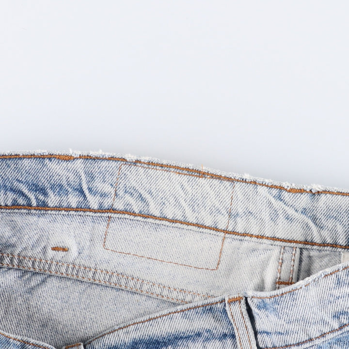 90'S Levi's 550 Relaxed Fit Tapered Leg Denim Pants with Orange Tab, Men's Size 34 (Vintage) unclear blue type Vintage Second Hand