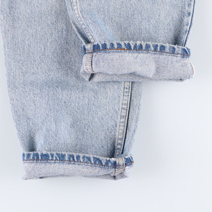 90'S Levi's 550 Relaxed Fit Tapered Leg Denim Pants with Orange Tab, Men's Size 34 (Vintage) unclear blue type Vintage Second Hand