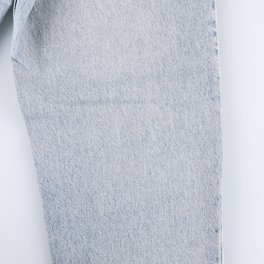 90'S Levi's 550 Relaxed Fit Tapered Leg Denim Pants with Orange Tab, Men's Size 34 (Vintage) unclear blue type Vintage Second Hand