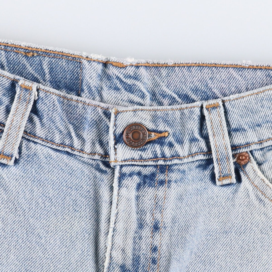 90'S Levi's 560 loose fit tapered leg denim pants, men's size W32, vintage cotton blue type Vintage Second Hand