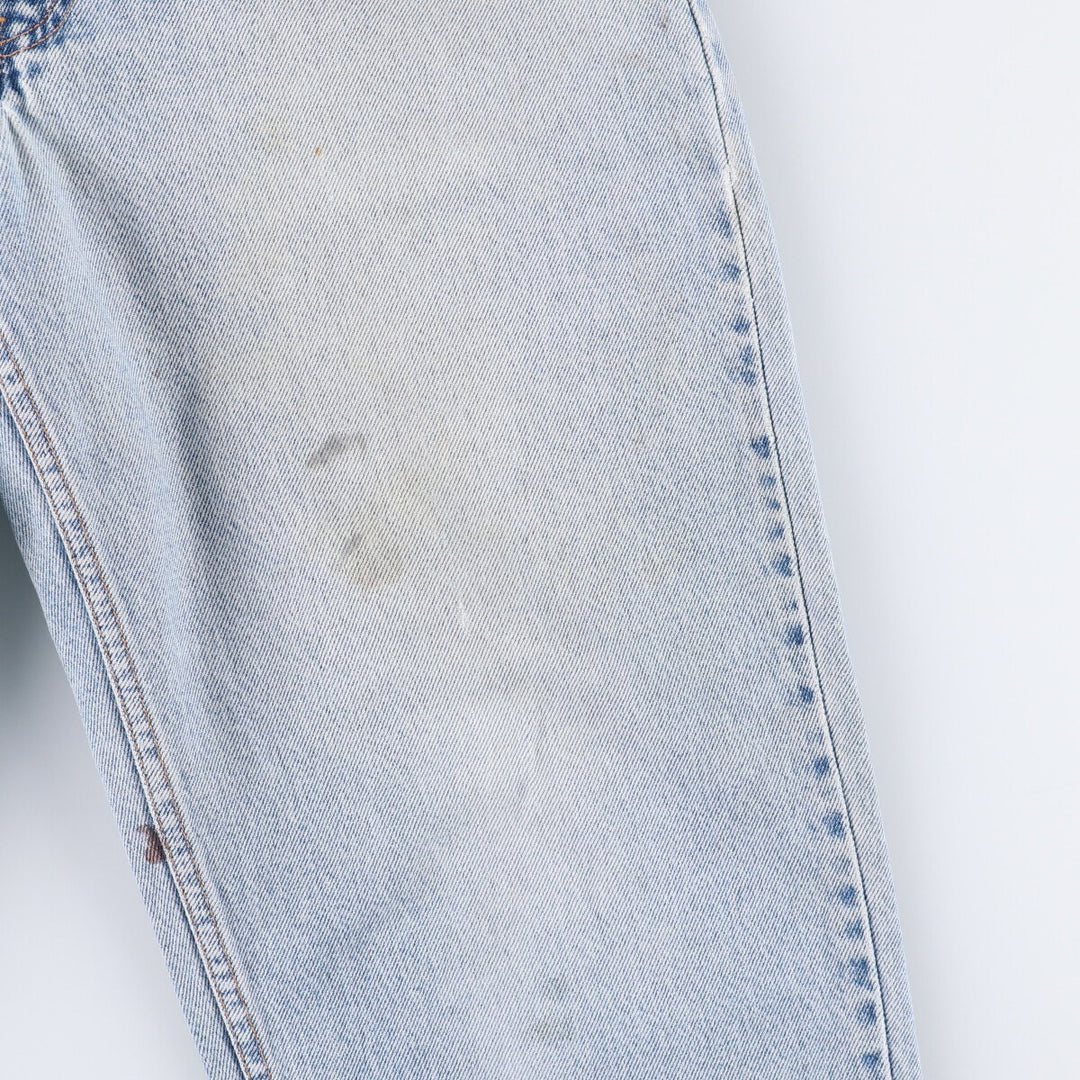90'S Levi's 560 loose fit tapered leg denim pants, men's size W32, vintage cotton blue type Vintage Second Hand