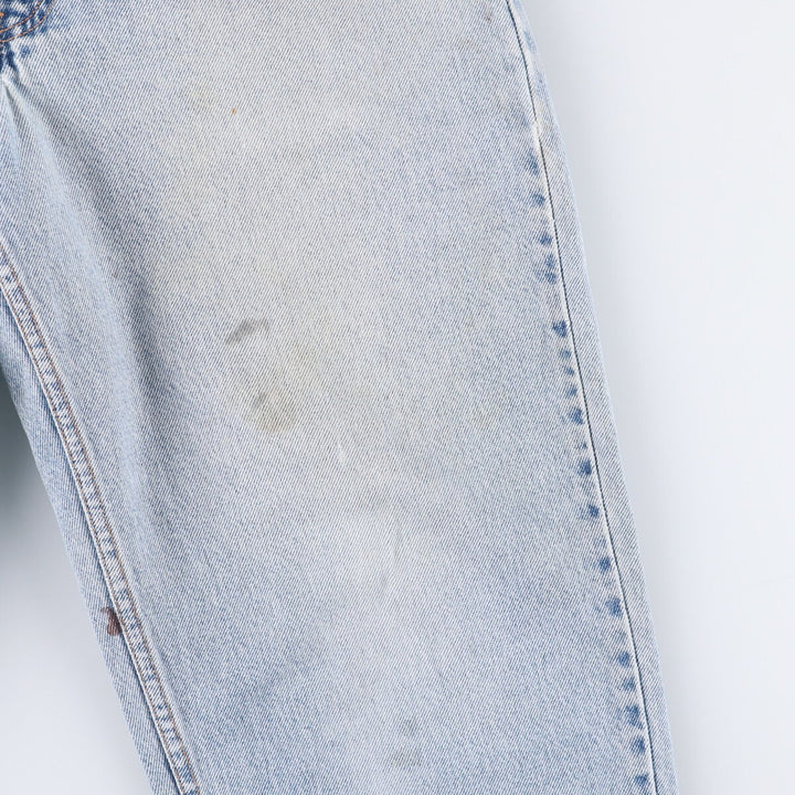 90'S Levi's 560 loose fit tapered leg denim pants, men's size W32, vintage cotton blue type Vintage Second Hand