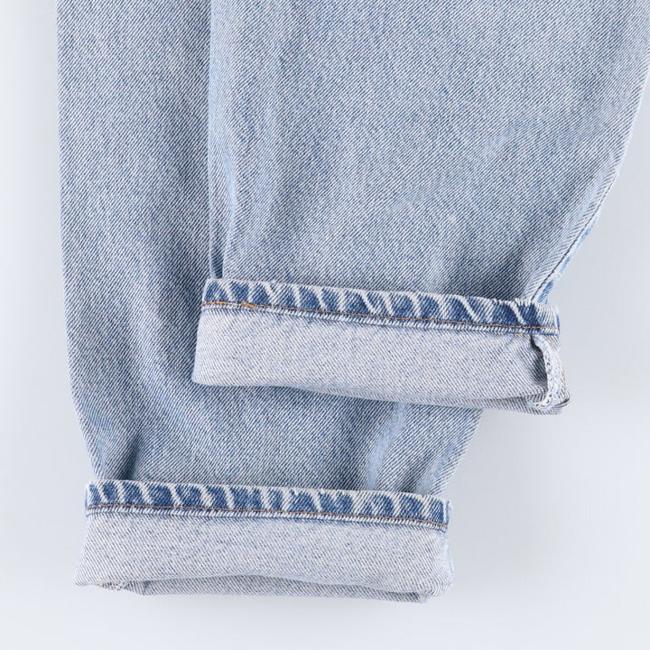 90'S Levi's 560 loose fit tapered leg denim pants, men's size W32, vintage cotton blue type Vintage Second Hand
