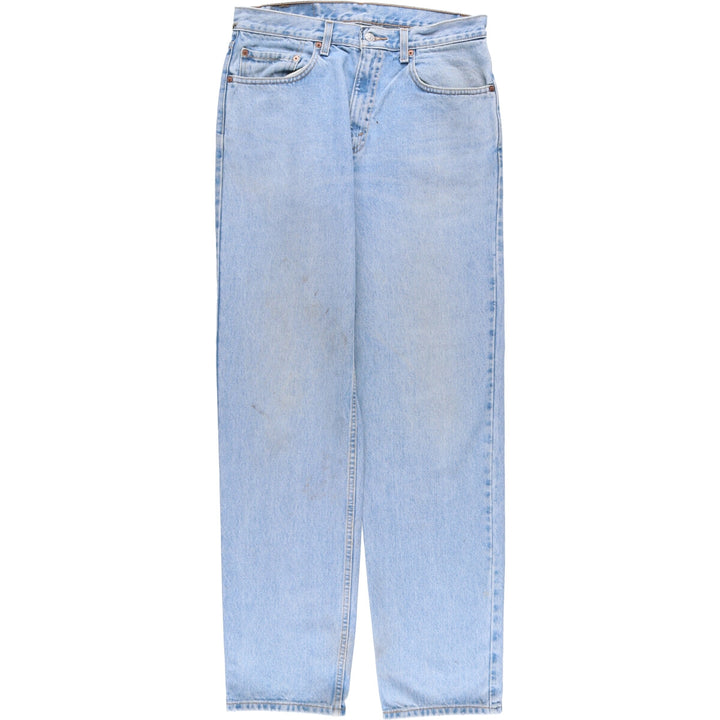 00'S Levi's 550 Relaxed Fit Tapered Denim Pants Men's W34 cotton blue type Vintage Second Hand