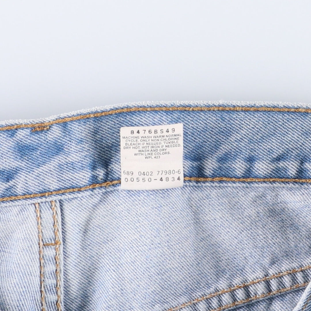 00'S Levi's 550 Relaxed Fit Tapered Denim Pants Men's W34 cotton blue type Vintage Second Hand