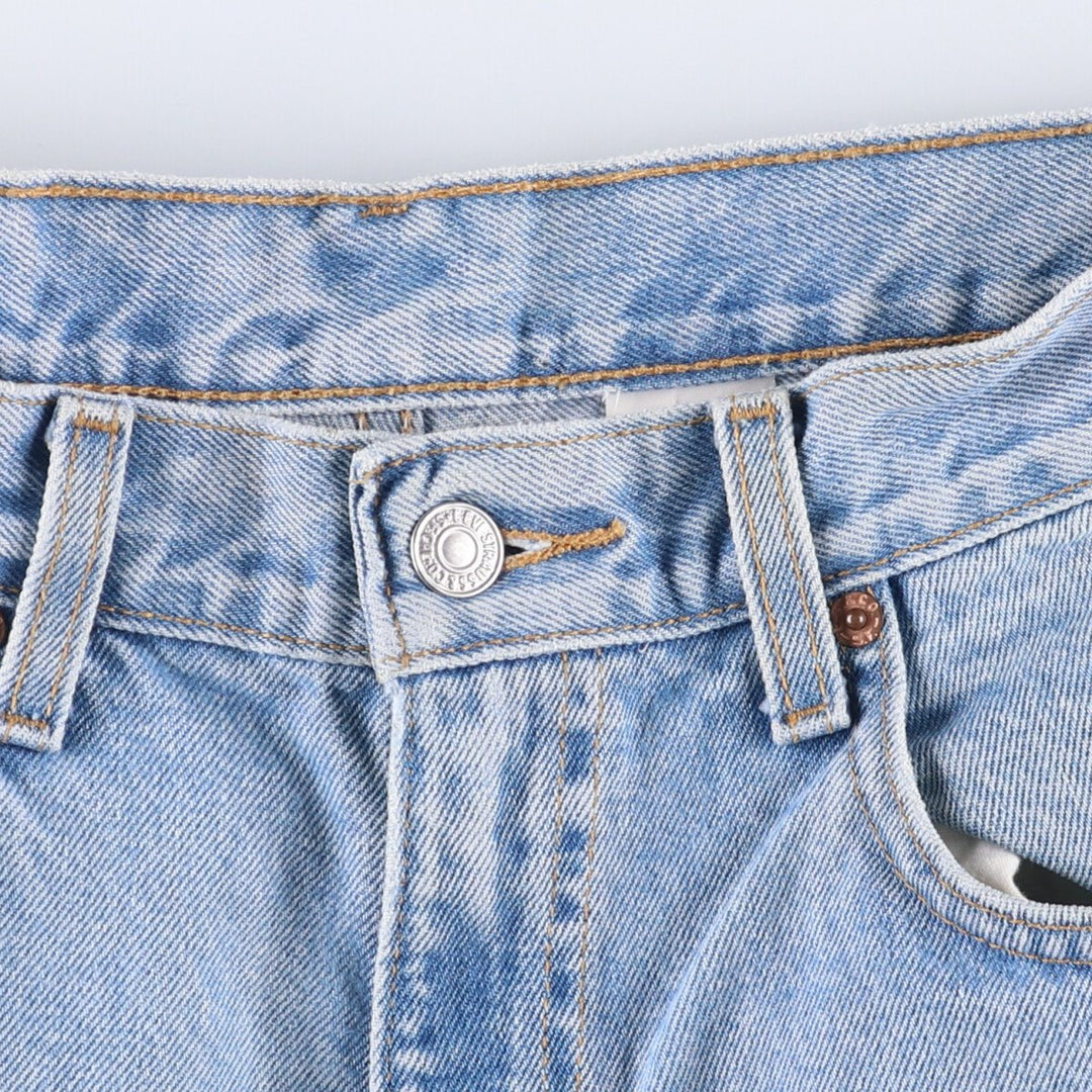 00'S Levi's 550 Relaxed Fit Tapered Denim Pants Men's W34 cotton blue type Vintage Second Hand