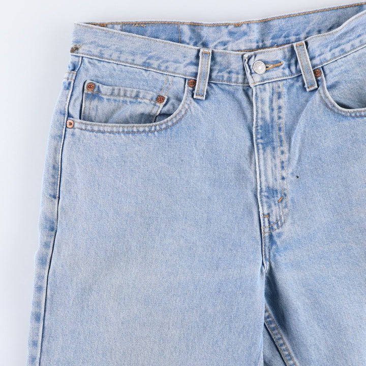 00'S Levi's 550 Relaxed Fit Tapered Denim Pants Men's W34 cotton blue type Vintage Second Hand