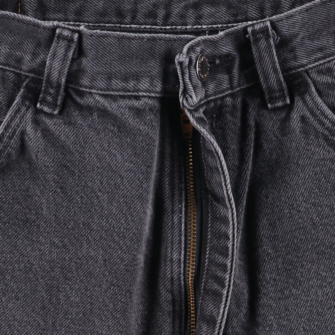 Wrangler Black Denim Shorts, Shorts, Men's, W33 unclear black type Vintage Second Hand